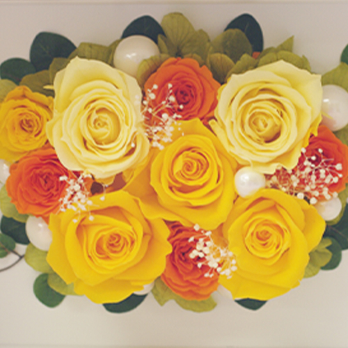 彫刻 プリザーブドフラワー 写真立て 結婚式 両親 プレゼント 贈り物 ギフト 結婚祝い 退職祝い 還暦 古希 喜寿 米寿 お祝い フォトフレーム 送料無料 | プリザーブドフラワーIPFA | 02