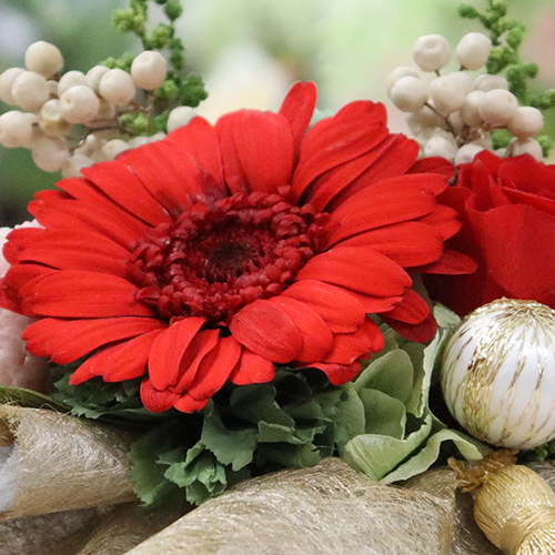 プリザーブドフラワー 和風 和 ガーベラ 退職祝い ギフト アレンジ プレゼント 贈り物 お供え お悔やみ 供花 お彼岸 送料無料 クリスマス | プリザーブドフラワーIPFA | 03