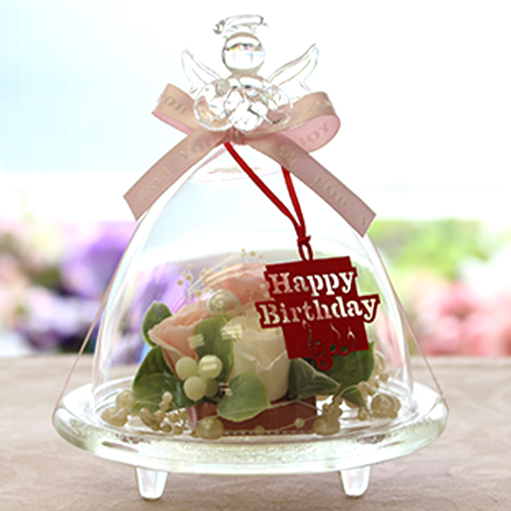 プリザーブドフラワー 誕生日 プレゼント 花 ギフト プロポーズ サプライズ フラワー ブリザードフラワー ガラスドーム 送料無料 クリスマス | プリザーブドフラワーIPFA | 04