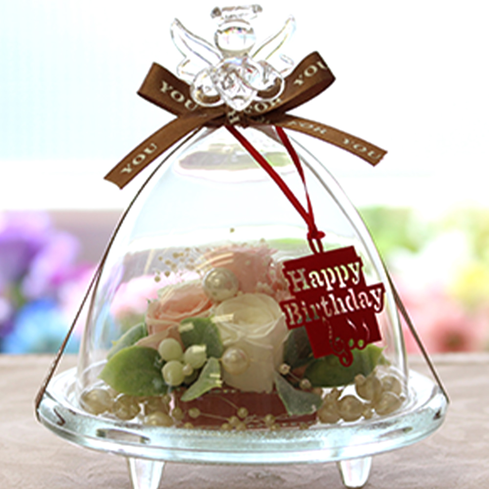 プリザーブドフラワー 誕生日 プレゼント 花 ギフト プロポーズ サプライズ フラワー ブリザードフラワー ガラスドーム 送料無料 クリスマス | プリザーブドフラワーIPFA | 05