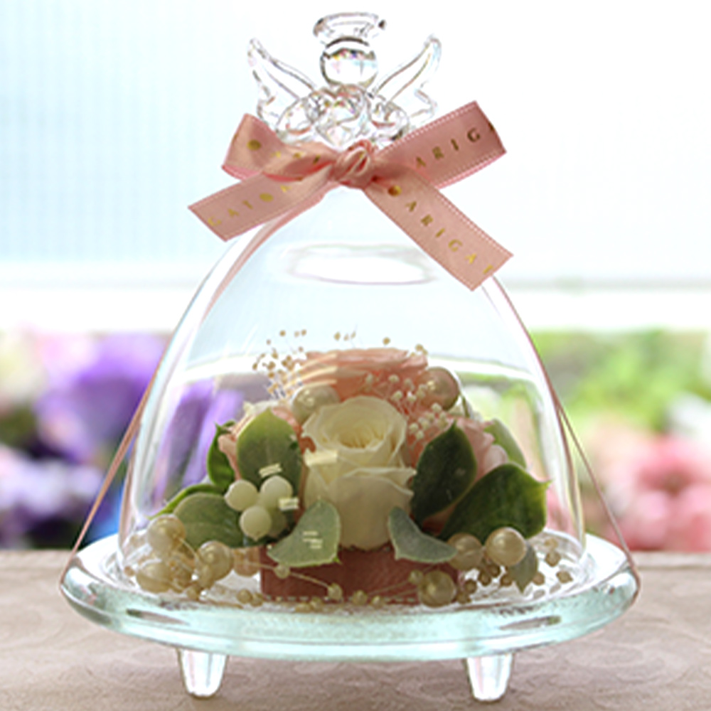 プリザーブドフラワー 誕生日 プレゼント 花 ギフト プロポーズ サプライズ フラワー ブリザードフラワー ガラスドーム 送料無料 クリスマス | プリザーブドフラワーIPFA | 06