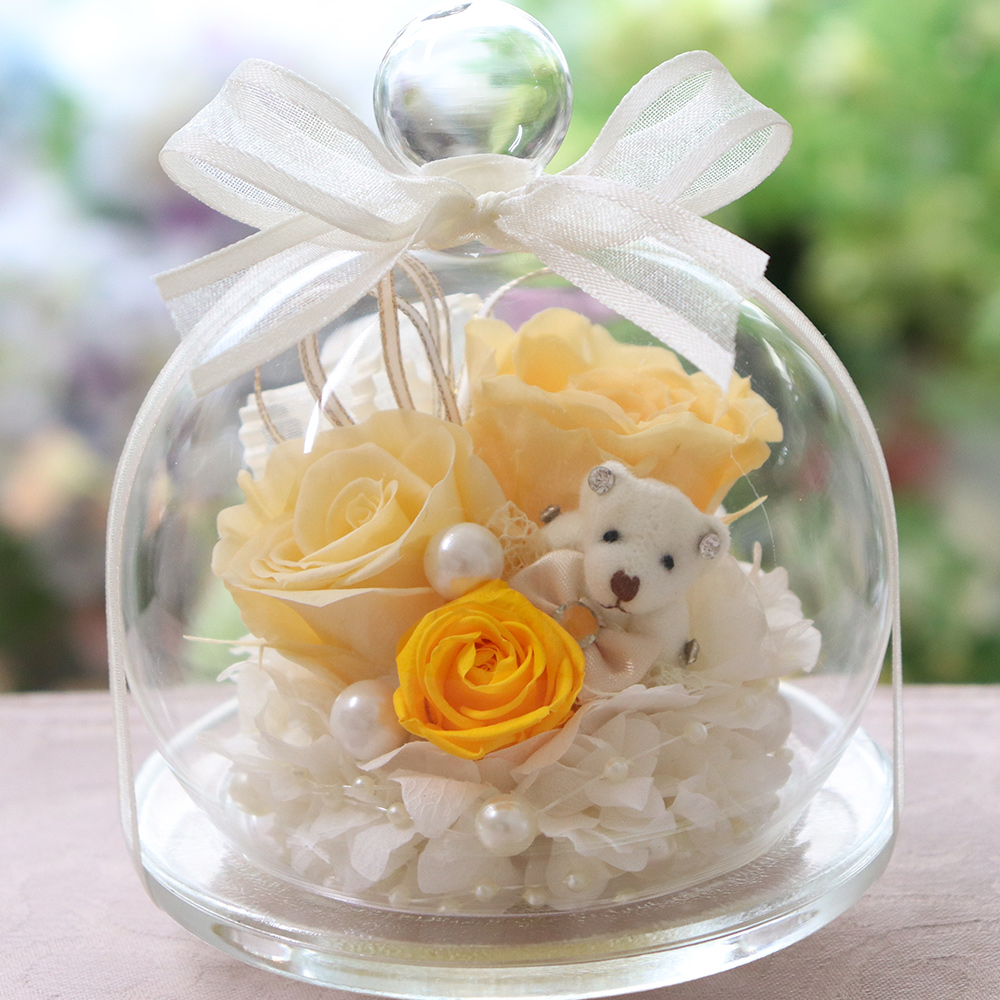 プリザーブドフラワー プレゼント 誕生日 結婚祝い ギフト 結婚式 電報 お祝い ブリザーブド キャンディベア 送料無料 バレンタイン | プリザーブドフラワーIPFA | 02