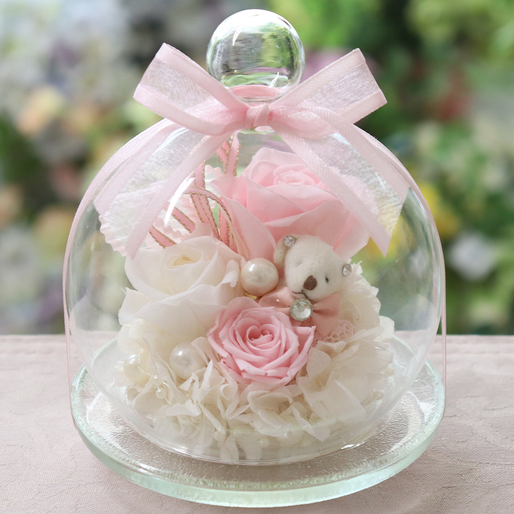 プリザーブドフラワー プレゼント 誕生日 結婚祝い ギフト 結婚式 電報 お祝い ブリザーブド キャンディベア 送料無料 バレンタイン | プリザーブドフラワーIPFA | 03