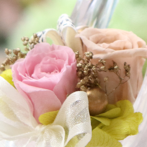 プリザーブドフラワー プレゼント 退職祝い 誕生日 結婚祝い ガラスの靴 女性 花 シンデレラ プリュマージュ 送料無料 ホワイトデー お返し | プリザーブドフラワーIPFA | 02