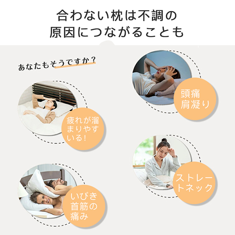 枕 抱き枕 肩こり マクラ 横向き 双層熟睡枕 足枕 快眠枕 低反発 いびき改善 二段階調整 頸椎ケア枕 ストレートネック 頭痛 柔らかい 頸椎サポート 安眠枕 腰枕 関連画像3