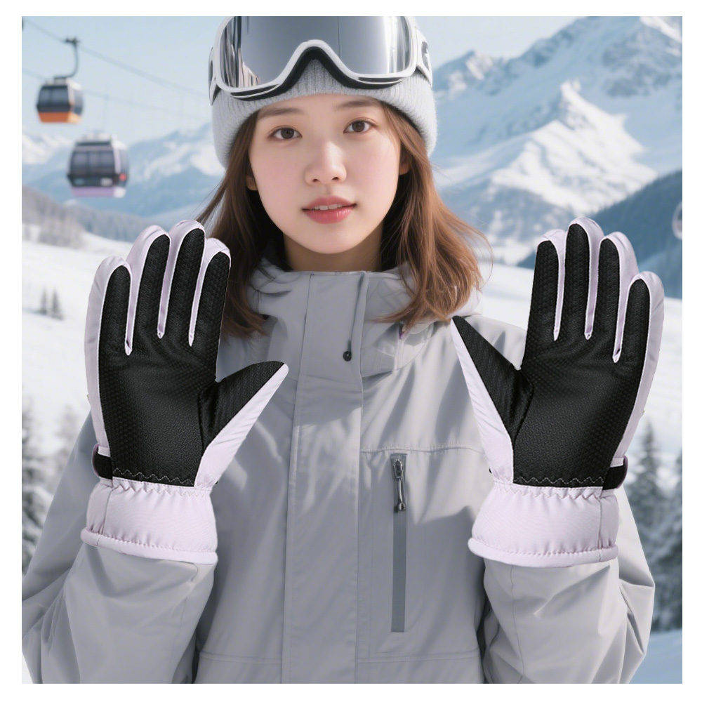 寒い対策】スキー グローブ 男女兼用 スノーグローブ スキー