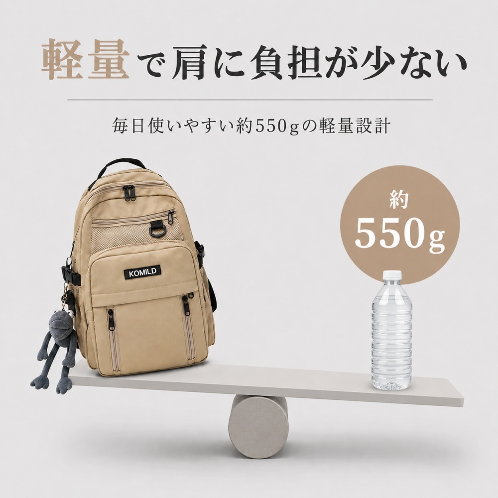 �����b�N ���f�B�[�X �����Y ��e�� �y�� ��550g ���� 15.6�C���` PC���[ A4 �����[ �ʊw �ʋ� ���s ���Z�� ��w�� �j�����p �����b�N�T�b�N �o�b�N�p�b�N 2026 �֘A�摜5