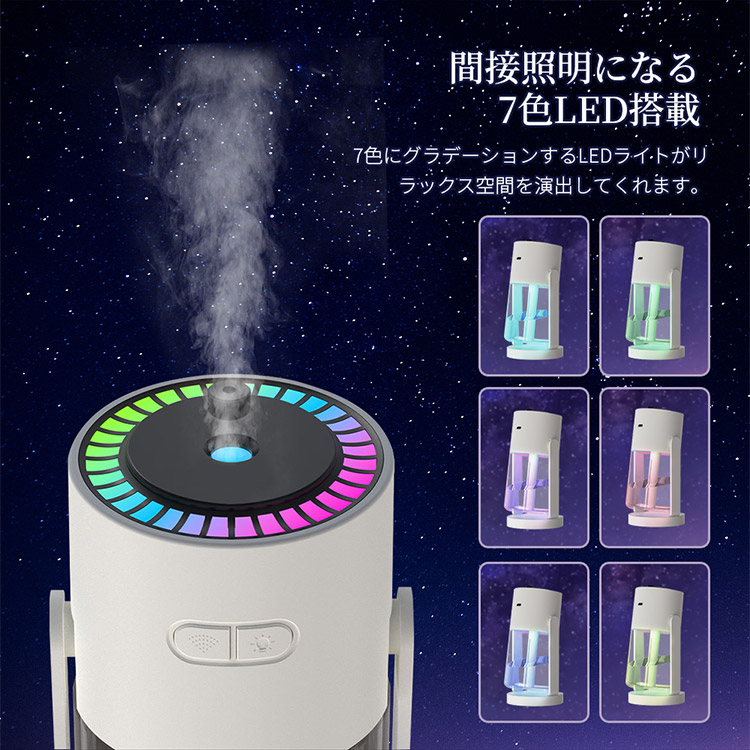 加湿器 超音波式 卓上加湿器 スチーム 小型 乾燥対策 花粉症対策 車用 
