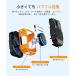 扇風機 ポータブル 腰掛けファン USB充電式 3段階風量 通勤 通学 作業 懐中電灯 モバイルバッテリー 緊急充電 ランタン ライト 防災用 耐久性 防水防塵 耐衝撃 関連画像5