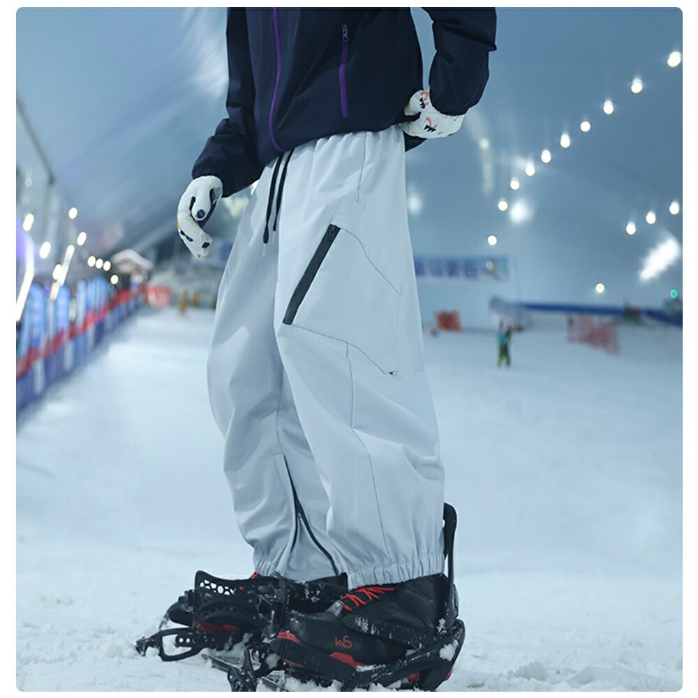スキーウェアパンツ スノーボードウェア 単品 ズボン 大人 メンズ