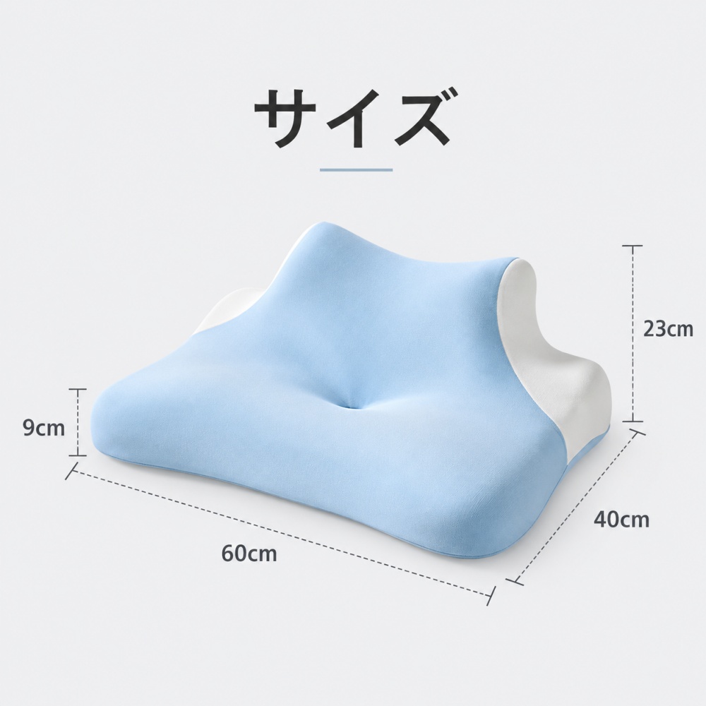 枕 低反発 首こり 肩こり ストレートネック 頸椎サポート 人間工学