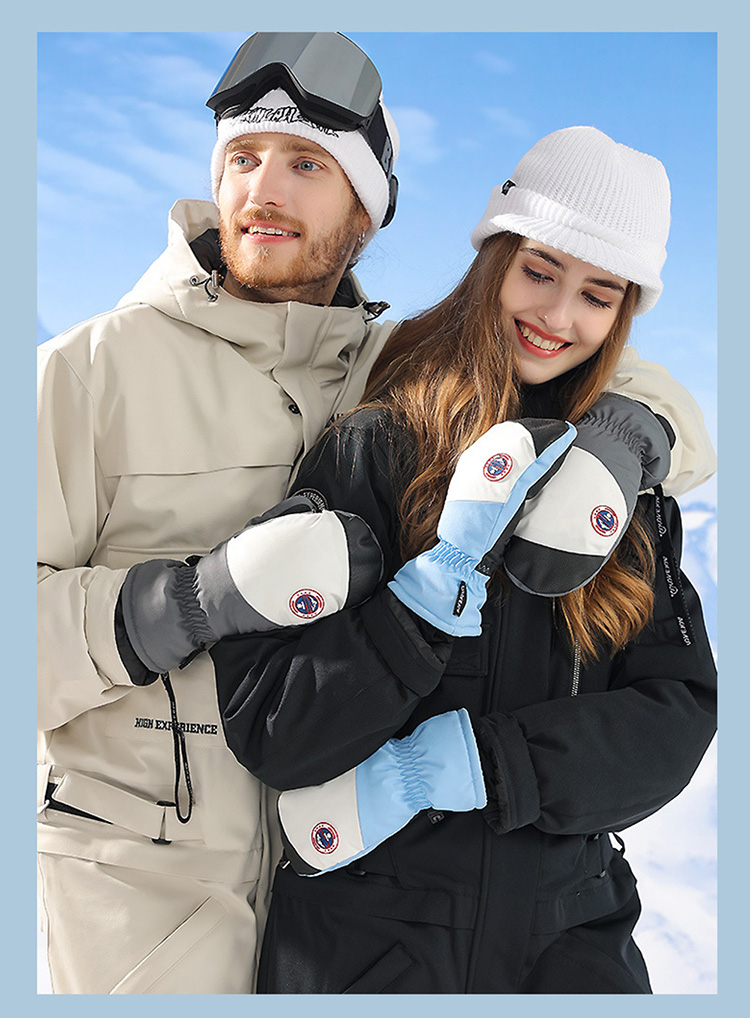 スノーグローブ 手袋 スノーボード ミトン型グローブ スキー