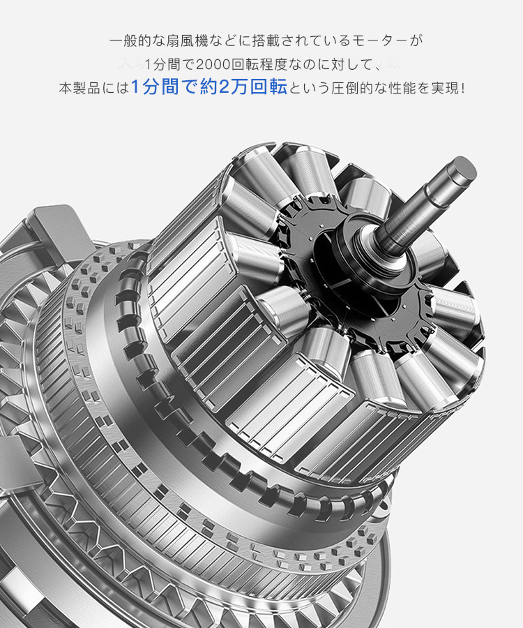 ドライヤー マイナスイオン 1600W 静音設...の詳細画像4