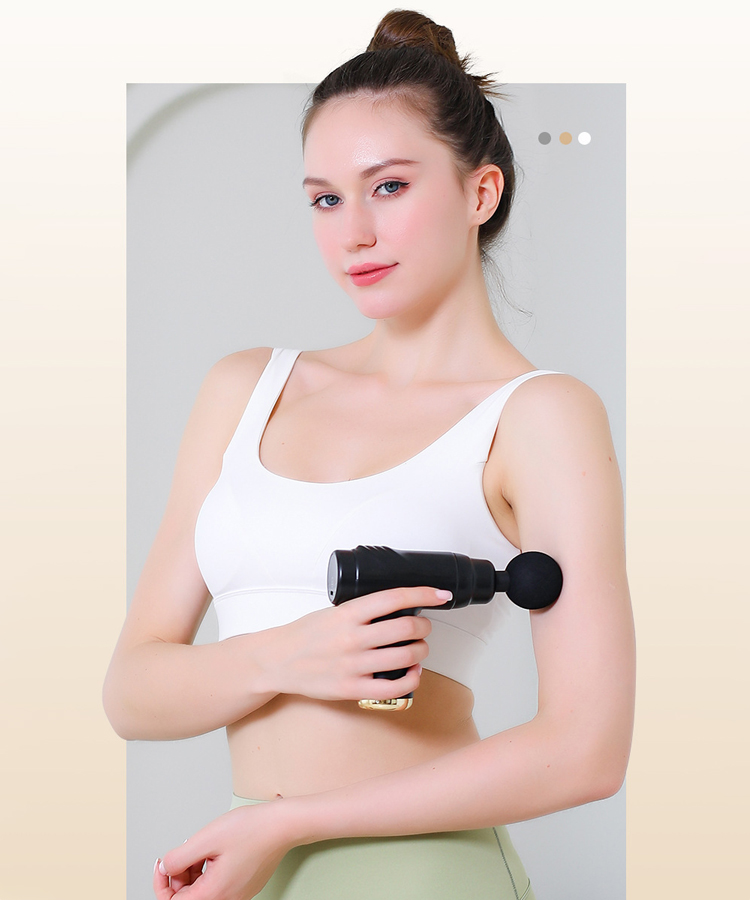 マッサージガン 筋膜リリース 軽量 静音 電動 アタッチメント 切り替え