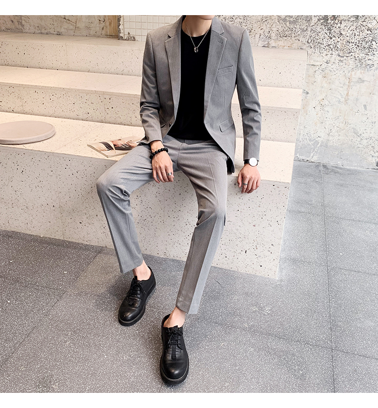 スーツセット ジャケット テーパードパンツ カジュアル フォーマル