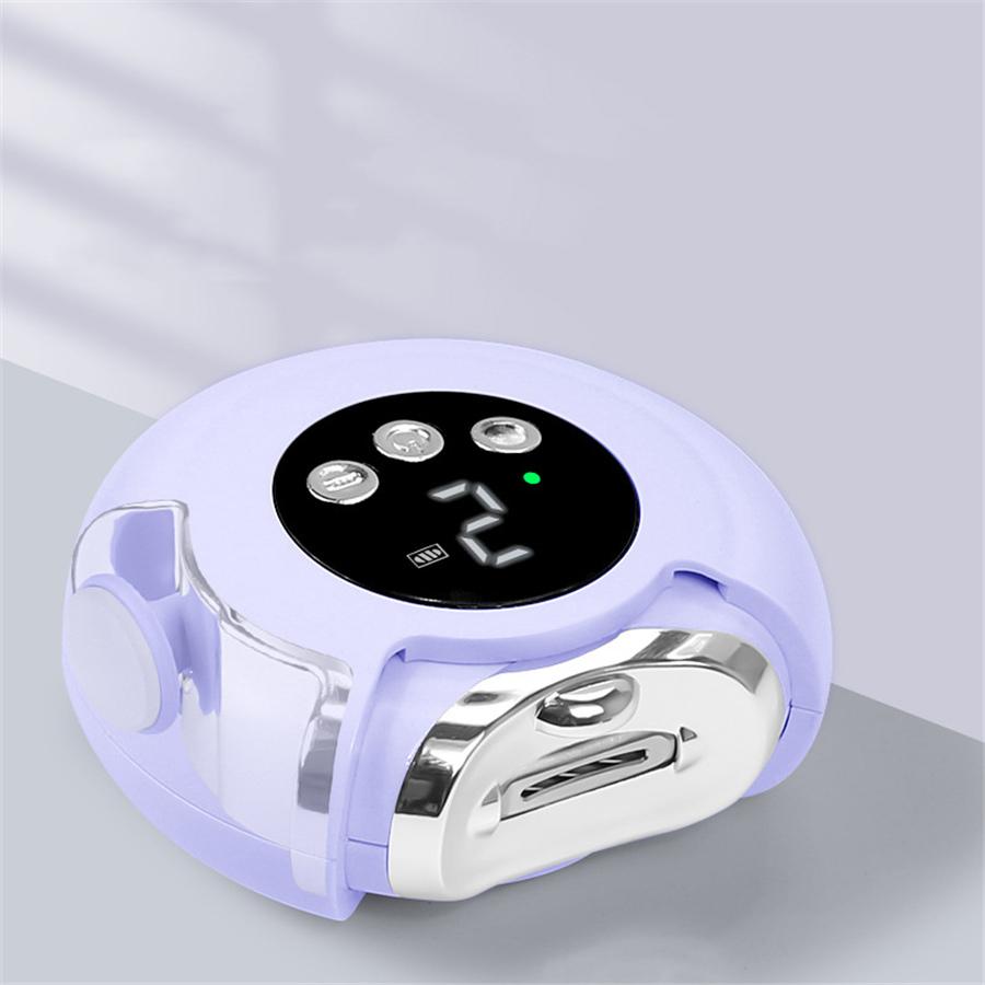 電動爪切り 2in1 爪削り 爪磨き 深爪防止 お子様/お年寄り向け 介護