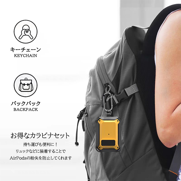 AirPods Pro2 Pro 3 ケース ロック付き AirPods4 Pro3ケース カーボン