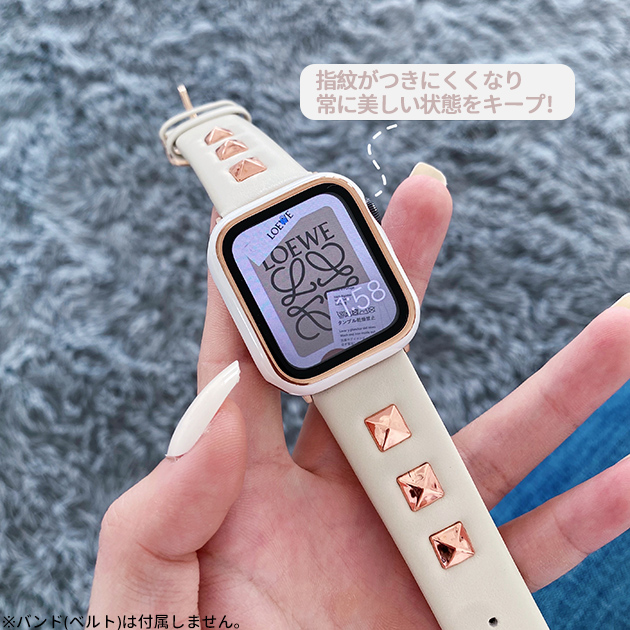 アップルウォッチ 9 SE カバー 45mm 防水 Apple Watch ケース 高級 カバー キラキラ 44mm 40mm 保護フィルム｜iphone-e-style｜20