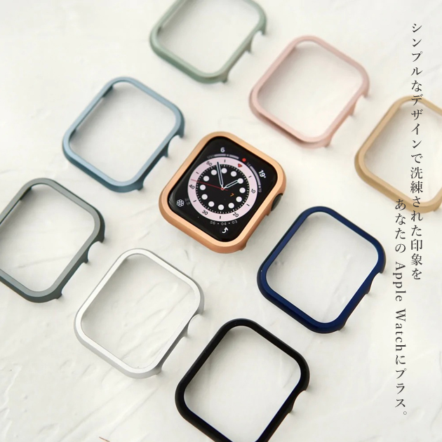 アップルウォッチ 9 SE カバー 45mm ケース 高級 Apple Watch 保護 カバー キラキラ 44mm 40mm フレームのみ｜iphone-e-style｜13