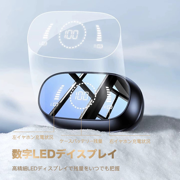 ワイヤレスイヤホン Bluetooth iPhone 空気伝導イヤホン Bluetooth イヤーカフ型 耳スピ 防水 携帯 スマホイヤホン オープンイヤー 超軽量｜iphone-e-style｜15