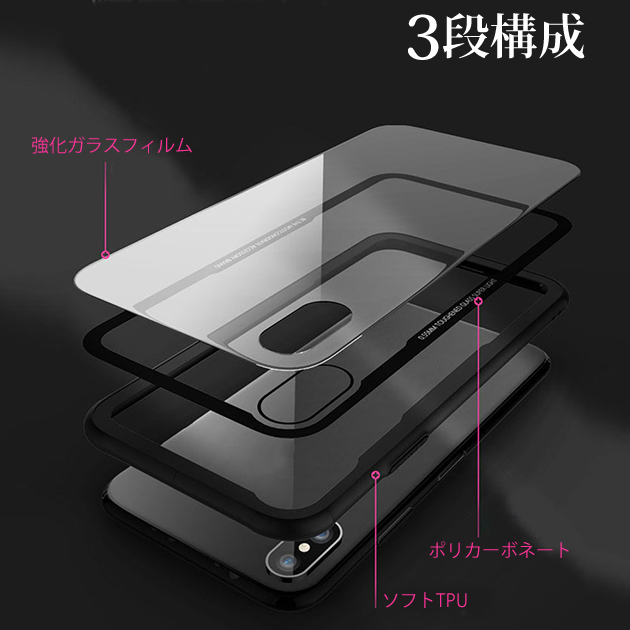 iPhone12 mini 15 SE2 ケース クリア iPhone14 Pro スマホケース 透明 アイホン13 携帯ケース 耐衝撃 アイフォン11 スマホ 携帯 7 8 XR ケース 全面保護｜iphone-e-style｜15