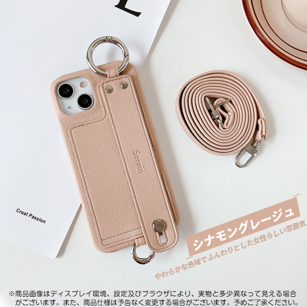 iPhone17e 15 16e ケース ショルダー SE2 スマホケース カード収納 背面 アイフォン14 13 携帯ケース スマホ アイホン12 11ケース ベルト付き | iPhone 17 Pro | 05