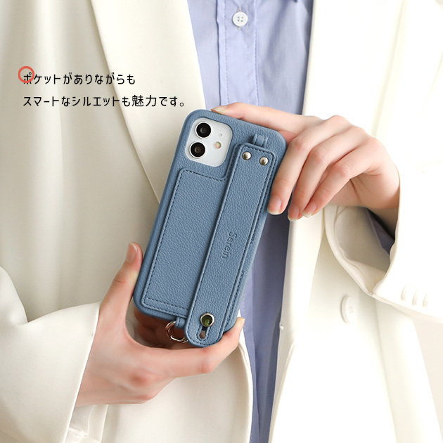 iPhone17e 15 16e ケース ショルダー SE2 スマホケース カード収納 背面 アイフォン14 13 携帯ケース スマホ アイホン12 11ケース ベルト付き | iPhone 17 Pro | 13