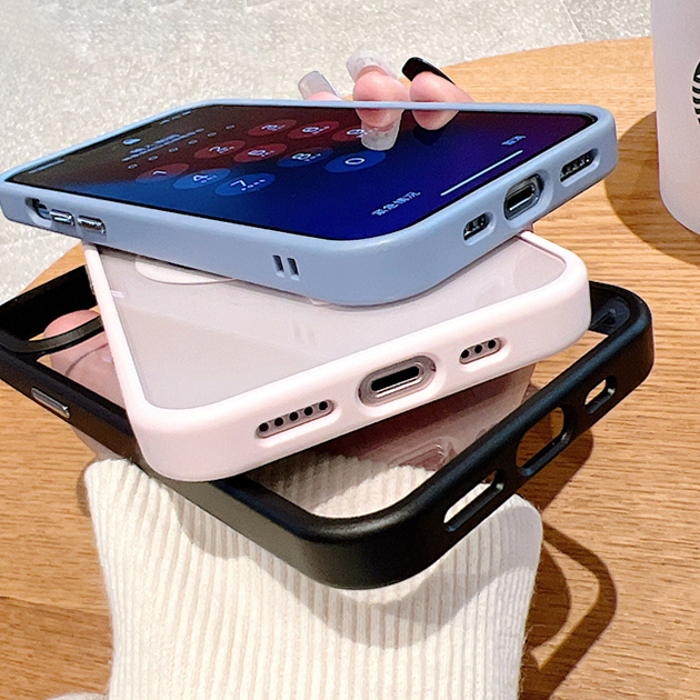 MagSafe スマホケース クリア iPhone12 mini 15 SE2 ケース iface型 iPhone14 Pro アイホン13 携帯ケース アイフォン11 スマホ 携帯 7 8 XR ケース 透明｜iphone-e-style｜16