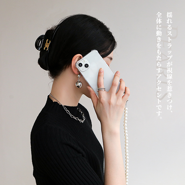 スマホケース ショルダーストラップ iPhone16e pro SE3 14 ケース クリア アイフォン15 アイホン12 mini 13 携帯ケース スマホ 携帯 11 iPhoneケース | iPhone 16 Pro | 04