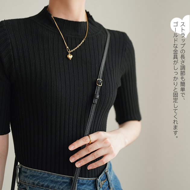 携帯ケース 手帳型 ショルダー 革 iPhon...の詳細画像2