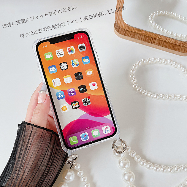 スマホケース ショルダーストラップ iPhoneSE2 15 16e ケース クリア アイフォンSE3 14 pro アイホン12 mini 13 携帯ケース スマホ 8 11 iPhoneケース | iPhone SE（第2世代） | 15