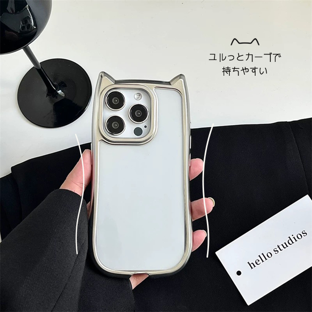 iPhone12mini 16 17e 猫耳ケ...の詳細画像5