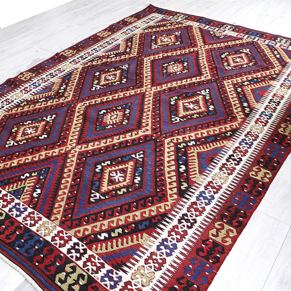 オールドキリム シャルキョイピロット 291x84cm 生命の木