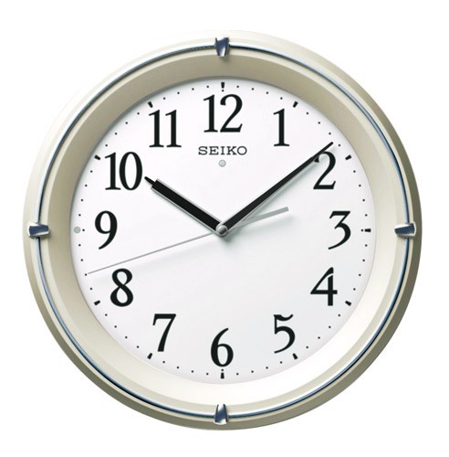 SEIKO（セイコー） SEIKO KX381S 壁掛け時計 掛け時計 電波時計 連続