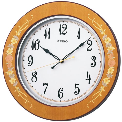 SEIKO - 【美品】SEIKO CLOCK 壁掛け時計　デジタル式 Amazon.co.jp: SEIKO セイコー サラ 壁掛け時計 ブラウン