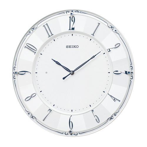 SEIKO（セイコー） SEIKO KX504W 壁掛け時計 掛け時計 電波時計 : 時の