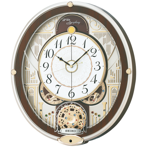 SEIKO（セイコー） SEIKO RE577B 壁掛け時計 掛け時計 電波時計 連続