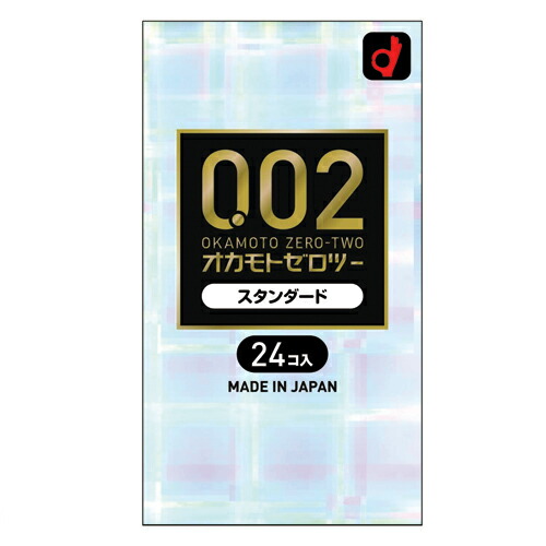 オカモト コンドーム ゼロツー 002 0.02 スタンダード 24個入 EX