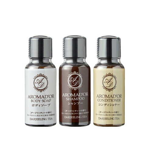 AROMADOR アロマドール ミニボトル 30mL x1個 (シャンプー・コンディショナー・ボディソープから選択) ホテルアメニティ 業務用 | フィード | 01