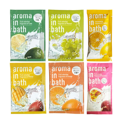 その他 aroma in bath ホテルアメニティ 入浴剤 パウチ 業務用 アロマインバス(aroma in bath