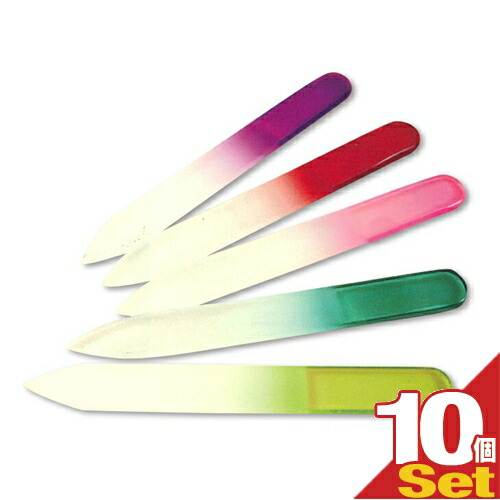 ܂₷ OXlCt@C(Glass Nail File) \tgP[Xtx܂A\[g10Zbg FlR|X