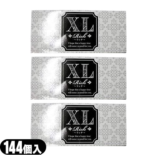 匿名 ジャパンメディカル 0.04 リッチ 144個入 スタンダード L ３箱 ジャパンメディカル 業務用 コンドーム Rich リッチ 144個入 XL