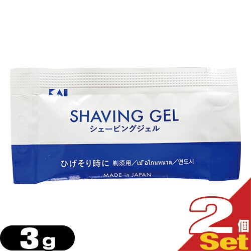 ۥƥ륢˥ƥ ѥ   ӥ󥰥 (P) (KAI SHAVING GEL P) 3g x 2ĥå :᡼͹̵ в(˽)