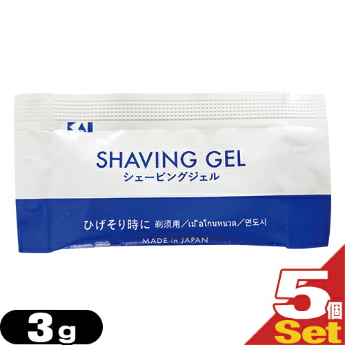 ۥƥ륢˥ƥ ѥ   ӥ󥰥 (P) (KAI SHAVING GEL P) 3g x 5ĥå :᡼͹̵ в(˽)