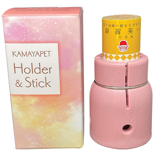 温灸器 釜屋もぐさ カマヤペット ホルダー (ホルダー・棒灸付き)×2個