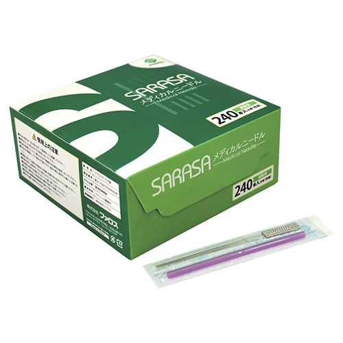 ファロス(PHAROS) ディスポ鍼 さらさ メディカルニードル 240本入 (SARASA Medical Needle)  :メール便定形外送料無料 爆買 | ブランド登録なし | 01