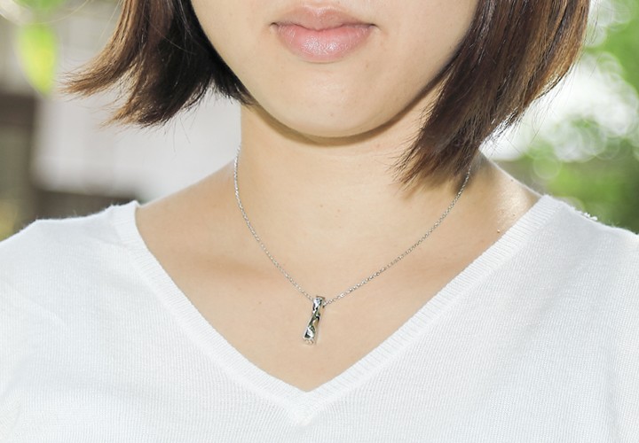 遺骨ペンダント Soul Jewelry ツイスト  Pt900 プラチナ