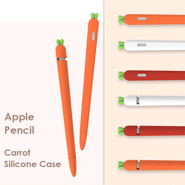 高級感 Apple Pencil ペン先 シリコンカバー クリア 透明 4個セット