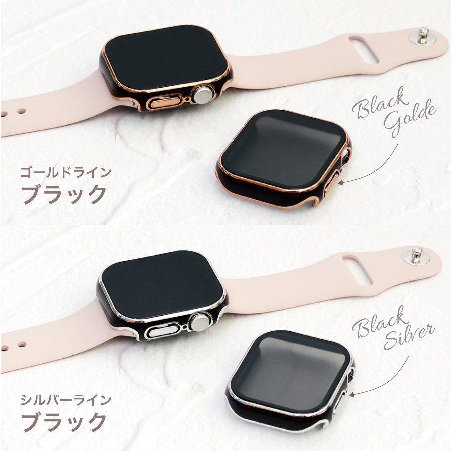 apple watch カバー 46mm 42mm 一体型ケース 全面保護 保護