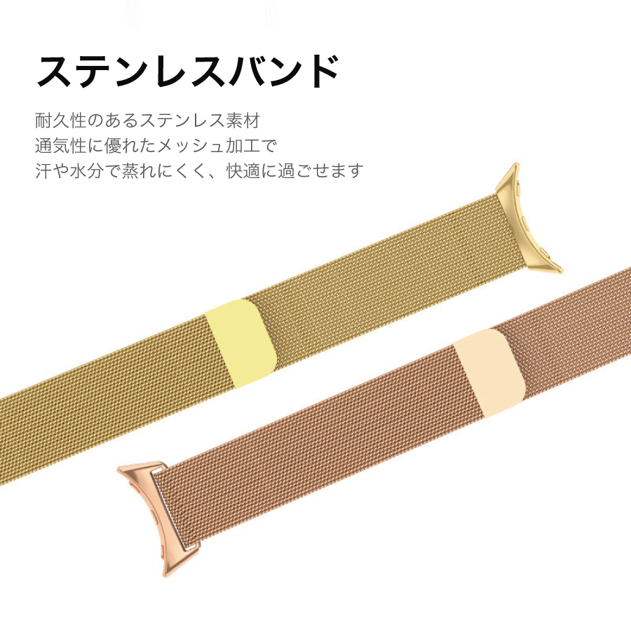 ●SWAROVSKI●メタルマグネットメッシュベルト●2針+DATE●美品稼働 ○SWAROVSKI○メタルマグネットメッシュベルト○2針+DATE○美品稼働